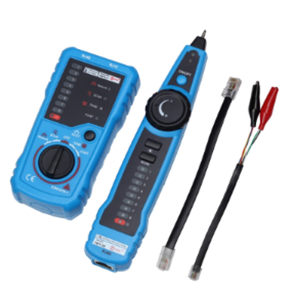 Fwt11 Network Cable Tester Detector Rj11 Rj45 Telephone Wire Tracker Toner Ethernet Lan Line Finder 4851422141859