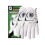 Men's WeatherSof Golf Gloves, Pack of 2 (White) 1