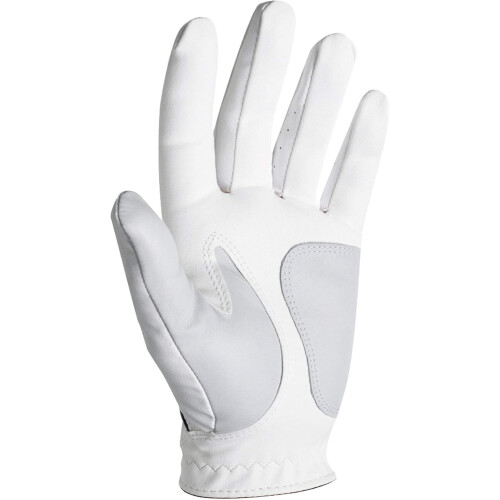 Men's WeatherSof Golf Gloves, Pack of 2 (White) 2