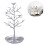 Elegant Birds Tree Earring Κολιέ Stand, Ράφι Λιανικής, Σταθερή Συναρμολόγηση, 30X15X15.5Cm, Οργανωτής 1