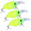 Δόλωμα για ψάρεμα λαβρακιού Crankbait, με κατασκευή με αρθρώσεις, αμβλύ ήχο θολού 8