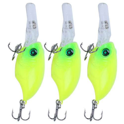 Δόλωμα για ψάρεμα λαβρακιού Crankbait, με κατασκευή με αρθρώσεις, αμβλύ ήχο θολού 1