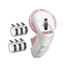Embossing Device Creative E975 Labelling-Pink with 6 rolls of