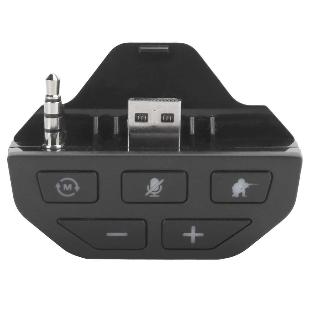 Stereo Headset Adapter For Xbox Controller With 3.5Mm Jack And Integrated Chat Audio Control 9001264092955