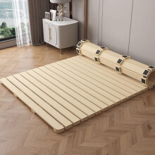 Queen Size Wooden Bed Support Slats Bunkie Board with Strong Mattress Support Foldable Design