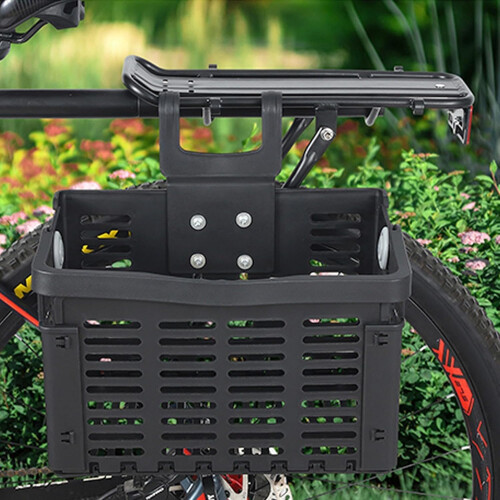 Handlebar basket with quick attachment, for ebikes, load capacity 5 kg 1