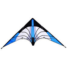 Delta Kite Dual Line Large Easy To Fly Blue Beach Toy For Kids And Adults Seaside Outdoor Activities