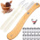 Bread Lame Dough Scoring Knife with Wooden Handle, 10 Replaceable Blades and Protective Covers 1