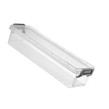 Storage Bins with Lids Clear Plastic-Large rectangular si