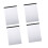 4Pcs Colorful Notepads 50Sheets Each Pad-White black line 1