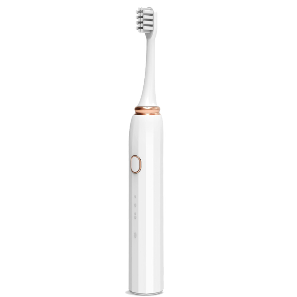 White Sonic Electric Toothbrush, Superior 3D Oral Care With Oscillating & Rotating Technology, Easy Maintenance For Thorough Cleaning,