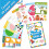 Toddler Friendly Paper Art Craft Book With Patterns-Model B 3