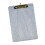 Glittering Acrylic Clipboard with Hanging Hook-silver 1