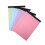 4Pieces Letter Size Colorful Notepads Lined-Mixed color 1