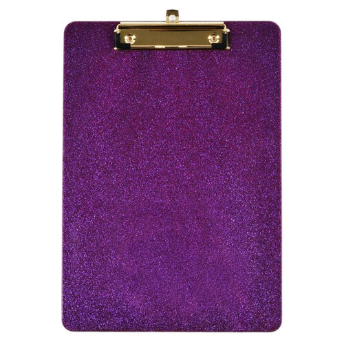 Multipurpose Acrylic Clipboard Document Organiser-Purple