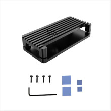 Voor Zero 2 W aluminiumlegering behuizing passieve koeling koellichaam universele beschermhoes voor RPi Zero 2 W
