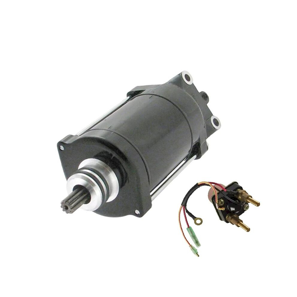 Motorcycle Starter Motor&Relay For Kawasaki Jet Ski Jl650 Js650 Js750 Js800 650Sx 750Sx 21163-3702 21163-3709 278000987 6133165967612