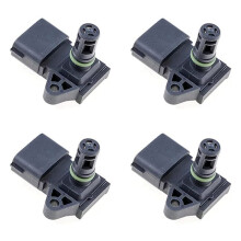 4X Pressure MAP Sensor for  Pressure Temperature Sensor M11 ISC ISL ISM ISX ISB 5WK96802 2872784 4921324 2897334
