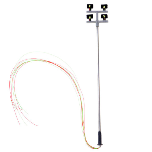4 PCS HO Scale Model lighting , lights Model Lights Layout Lamppost for Train/Garden/Playground/Stadium 1