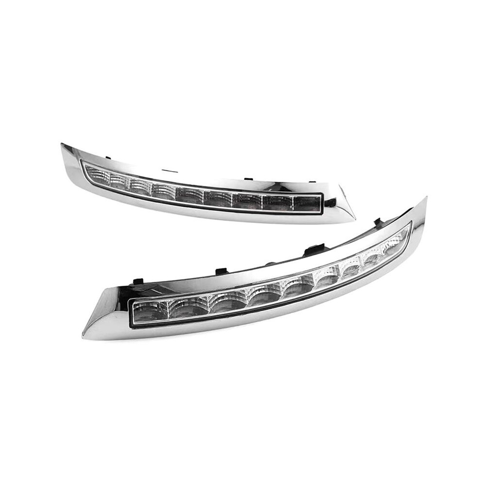 1Pair For Volvo Xc90 2007-2013 Led Drl Turn Signal Daytime Running Day Fog Lamp Light