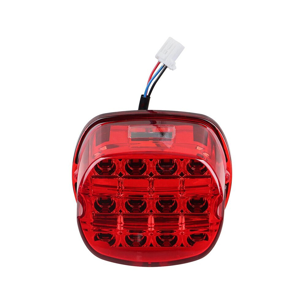 Lens Led Brake Tail For Harley Electra Glide Fatboy Ultra Limited Dyna Red/Light 6132772564801