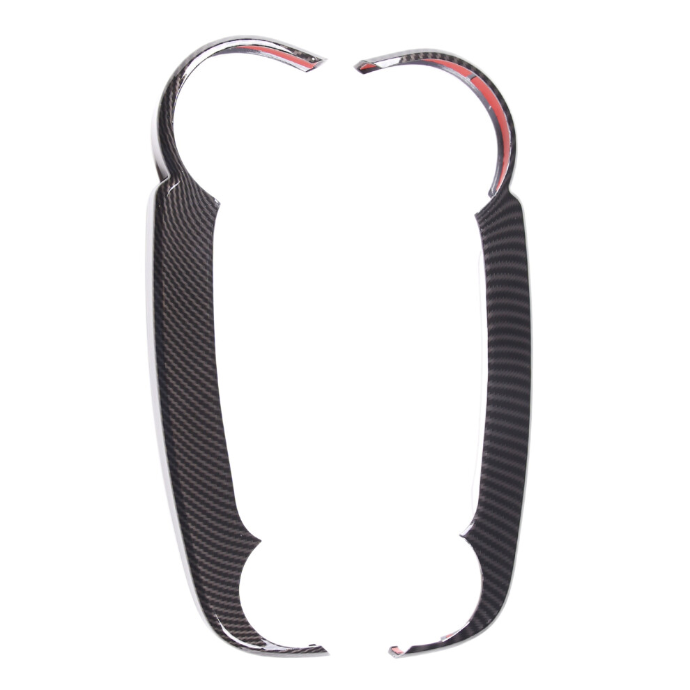 Car Carbon Fiber Abs Navigation Side Decorative Strip Cover Fit For 2007-2021 Toyota Fj Cruiser 6132772580931