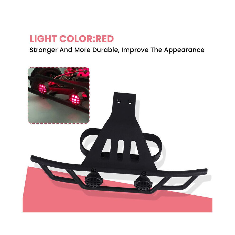 Front Bumper With Led For Wltoys 144001 144010 124016 124017 124018 124019 Rc Car Upgrades Decoration Parts Light 6133869923167