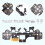 Shoulder Button Trigger Micro- for Controller BDM-030/040/050 Microstructure Switch Tactile Clicky HairTrigger B 6