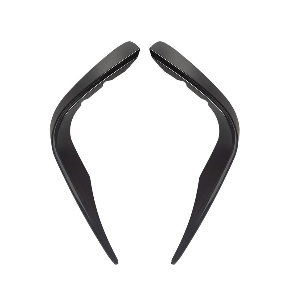 Front Bumper Splitter Spoiler Fog Canard For Mercedes-Benz Glc-Class X253 2016-2019 Glc260 300 Glc43 Amg Light/Black 6132625311774