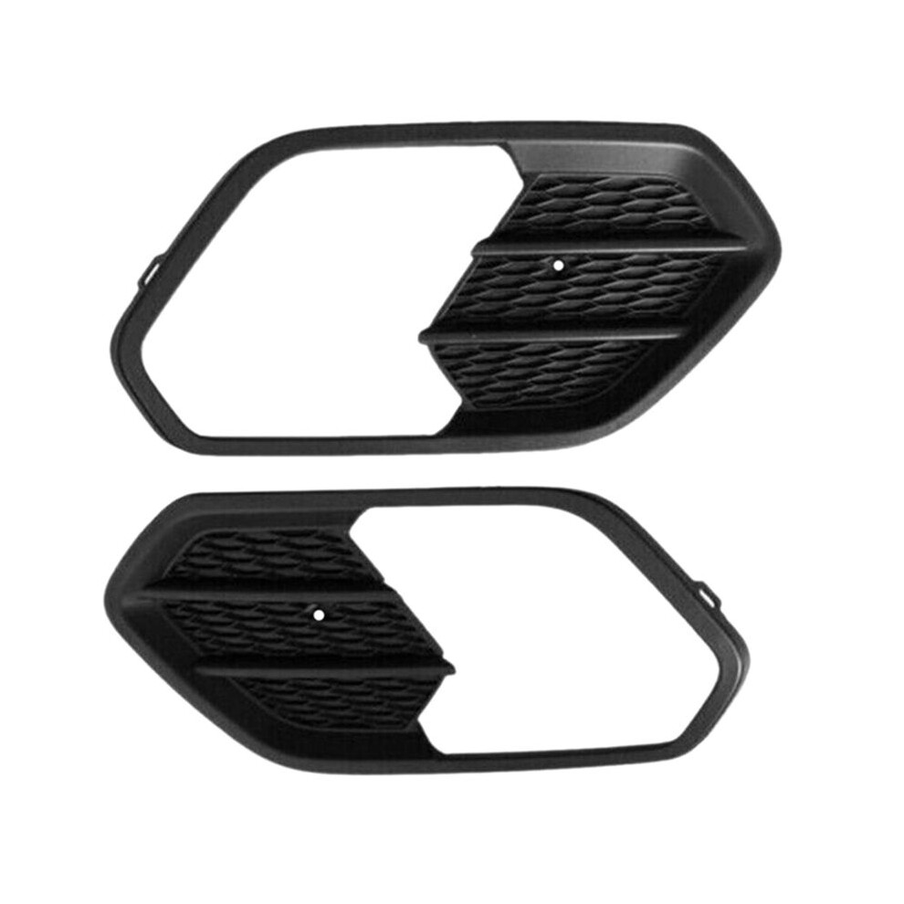 Car Left & Right Front Bumper Fog Lamp Frame Grille Cover For Ford Escape Kuga 2017-2019 Light 6132555160312
