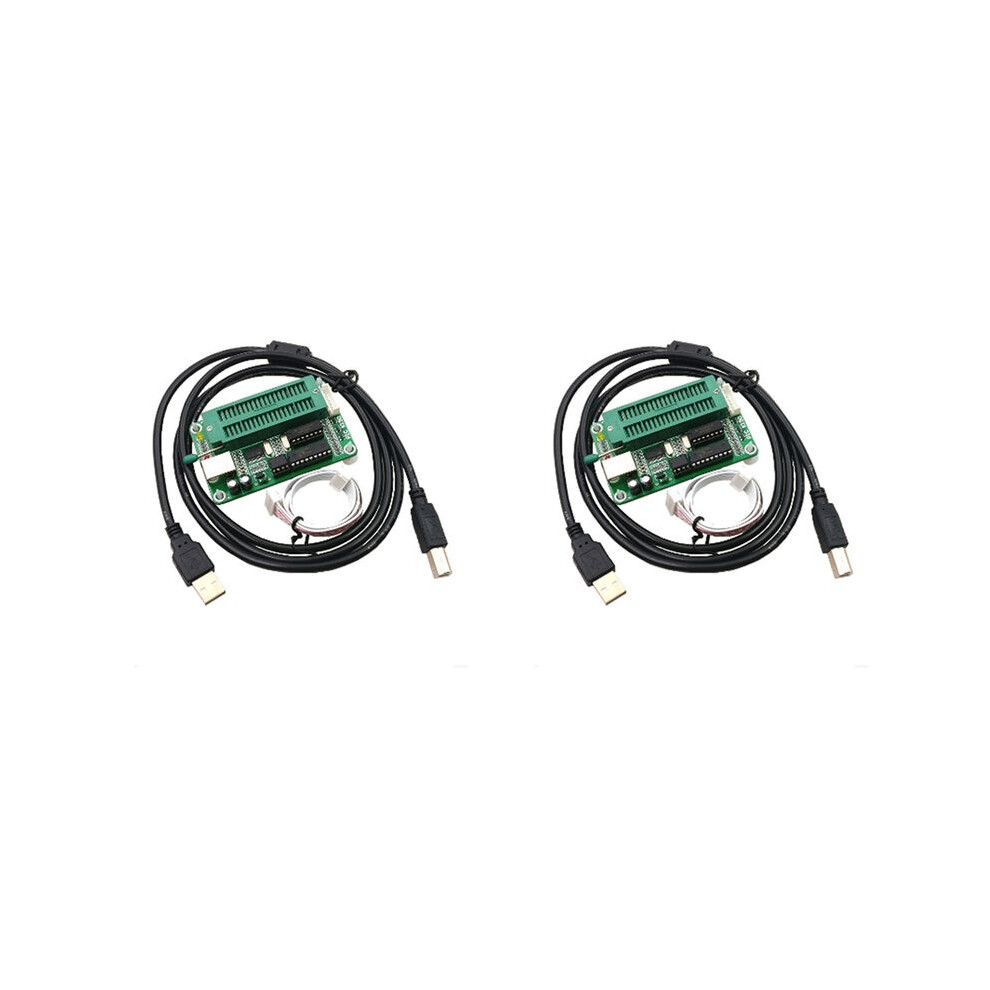 2X Pic K150 Programmer Microchip Pic Mcu Microcore Burner Usb Downloader With Usb Cable 6132924397288