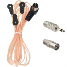 Voor radioluidsprekers FM-versterker Radioantenne Thuisgebruik Transparante AM-signaalontvanger Kabel