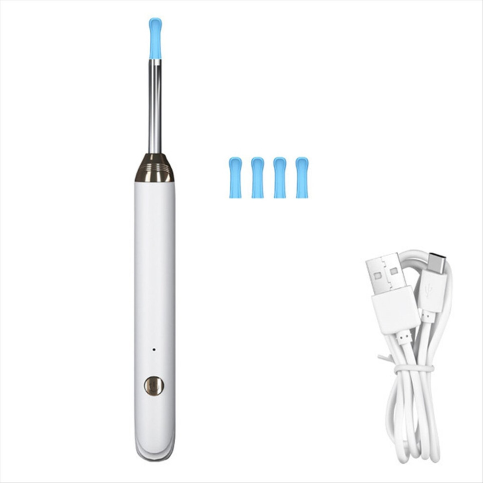 Smart Visual Ear Cleaner Wireless Wifi Ear Pick Otoscope Camera Borescope Luminous Ear Wax Health Care Ear Cleaner Kit B 4853066942847