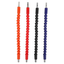 Flexible Drill Bit Extension Set 4PCS 1/4 Inch Hex Shank Flexible Shaft for Tight Spaces and Angled Access