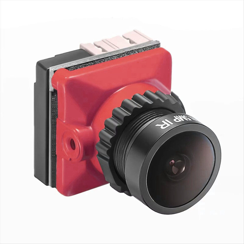 Fpv Camera 1800Tvl 5Mp 2.1Mm 1/8 Inch Starlight Sensor 5V-40V Ntsc/Pal With Osd For Rc Fpv Racing Drone Diy Parts Red 4853066944056
