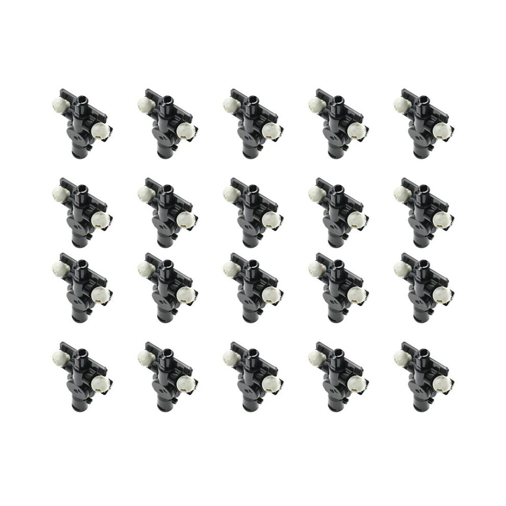 20X Headlight Water Spray Nozzle Washer Jet Connector Adapter Holder For Honda Lexus Suzuki Mazda Nissan Subaru 4711106550387