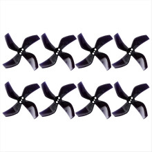 8PCS D51 2020 4-Blade Propeller 2x2x4 2inch 1.5mm PC Propeller for RC FPV Racing Freestyle OddityRC Tinywhoop Drone A