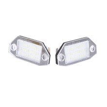 12V 24 LED Number License Plate Light Lamp for Mondeo MK3 2000-2007