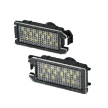 2X Luz de MatríCula Led para Coche Luz de MatríCula para 500 500C