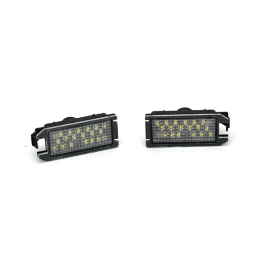 2X Car Led License Plate Light License Plate Light for  500 500C 1