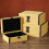 Elegant Leather Covered Case with Wooden Construction and-D 5