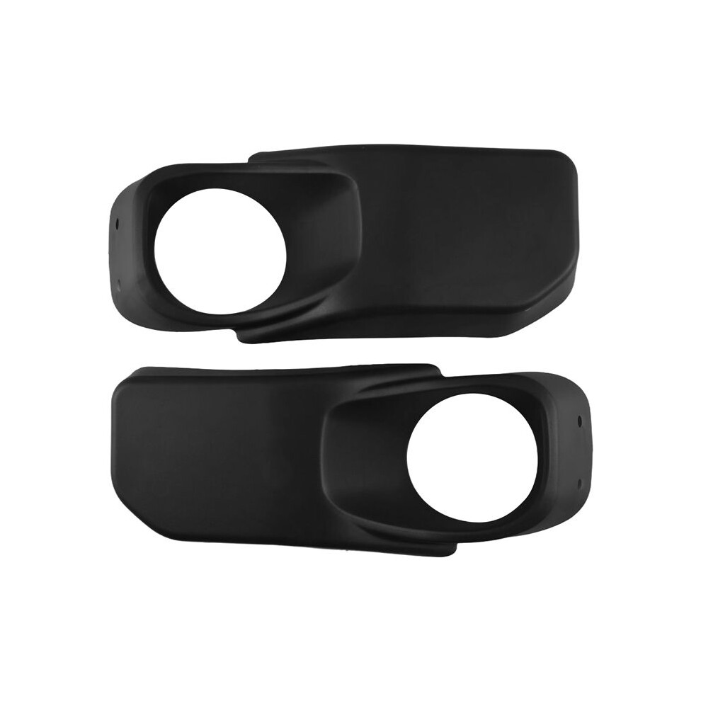 For Jeep Wrangler 2013-2017 Front Left + Right Steel Bumper Fog Lamp Covers 68231962Aa Light 6133381016200