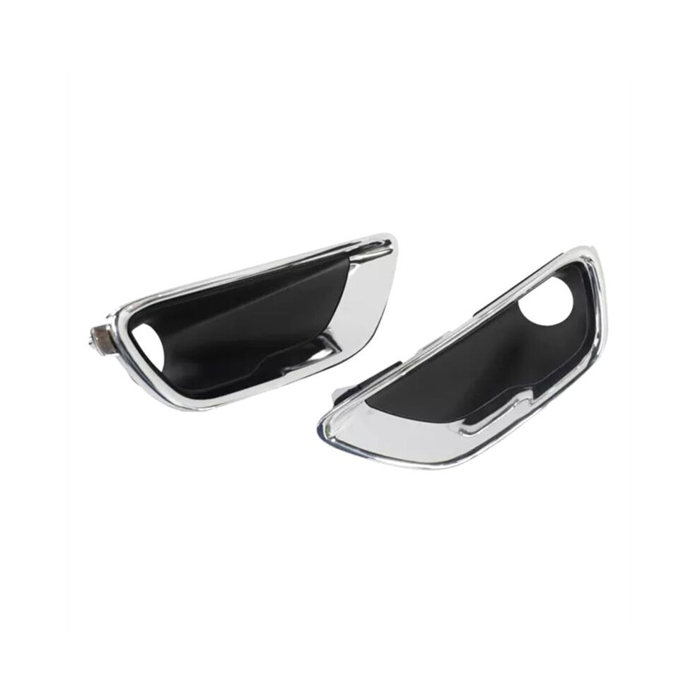 1 Pair Front Bumper Fog Lamp Covers Bezel For Jeep Grand Cherokee 2017-2020 5Zm55szoaa 5Zm54szoaa Light 6133381060951