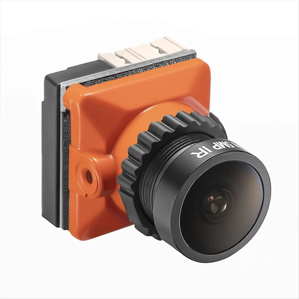 Fpv Camera 1800Tvl 5Mp 2.1Mm 1/8 Inch Starlight Sensor 5V-40V Ntsc/Pal With Osd For Rc Fpv Racing Drone Diy Parts Orange 4853066944063