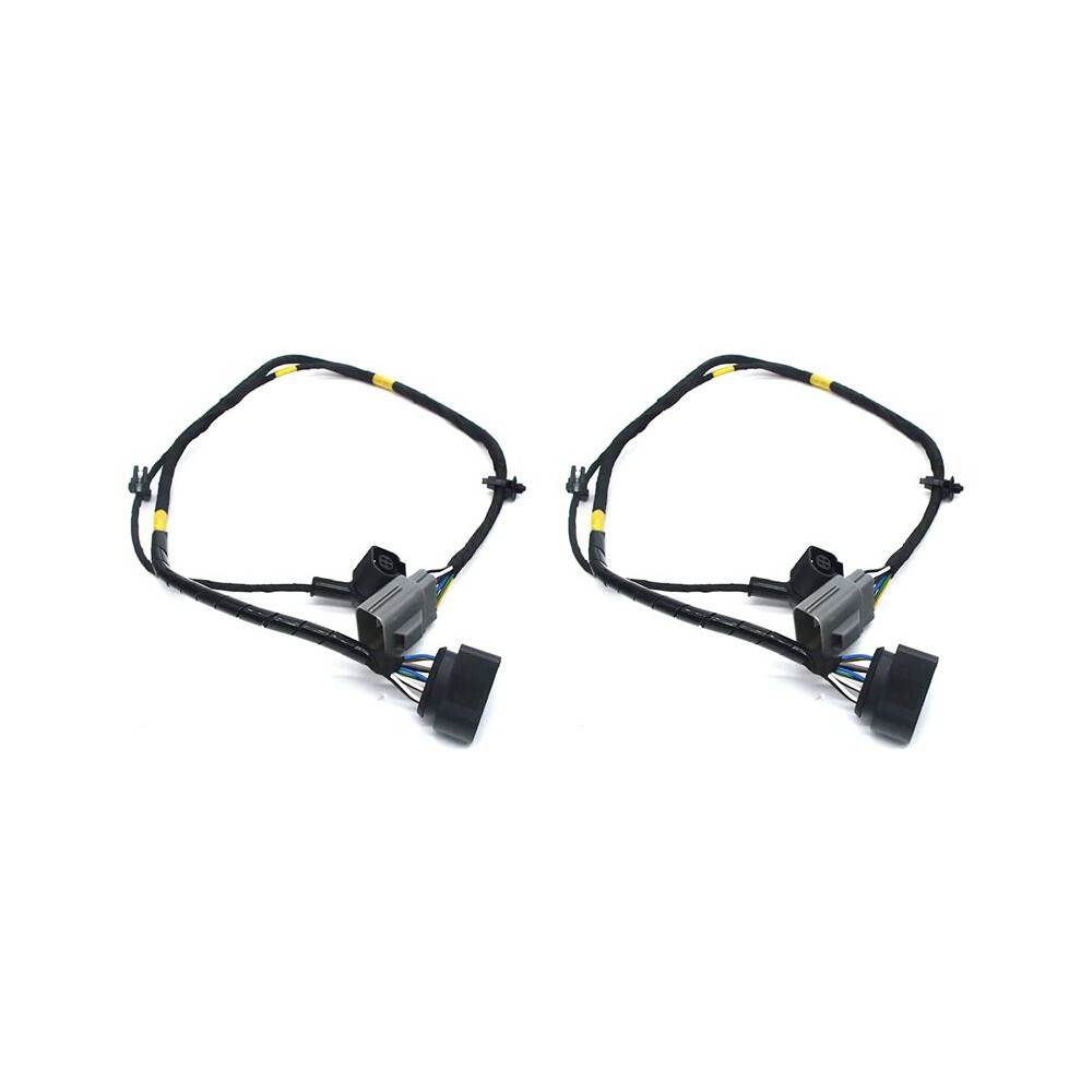 2X 82407496 Headlight Cable Harness For Volvo Fm Fh Truck 82078418 82343408 Black 4711651003468