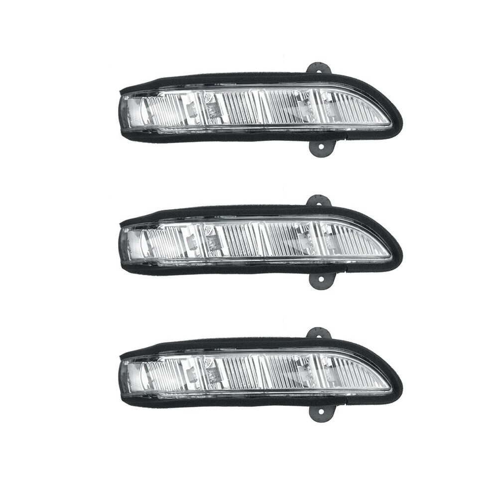 3X Car Right Door Mirror Turn Signal For Mercedes W211 W221 W219 2007-2011 E320 E350 E550 E63 2198200621 Light 6133443830515