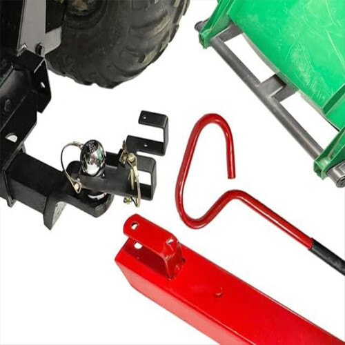 Trash Bin Combination Hook Traction Pin Hook Tractor with Removable Pin Applicable to Wheeled Trash Bin 2