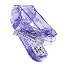 360 Degree Rotate Desktop Stapler Paper Stapler Office-Purple