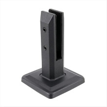 Pince de fixation en acier inoxydable 304 pour panneau de verre, clôture de piscine, escalier, balustrade, plancher, terrasse.