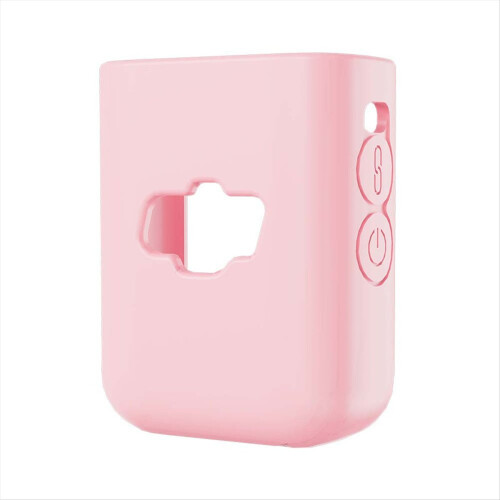 Silicone Protective Case for Mic 2 Wireless Microphone Scratch-Proof Protector Cover Camera Vlog Pink